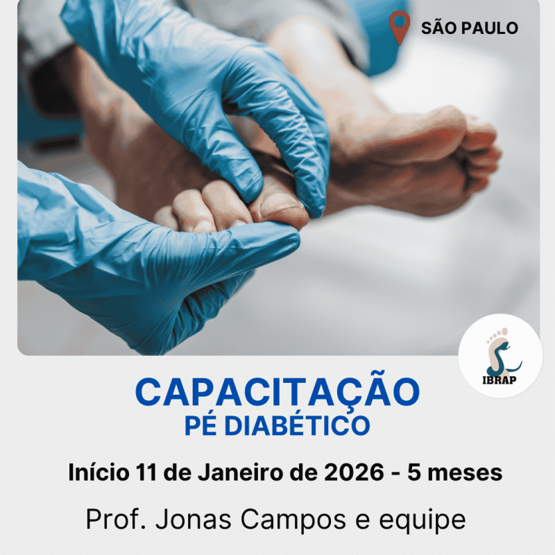IBRAP - Capacitação em Pé Diabético com Jonas Campos