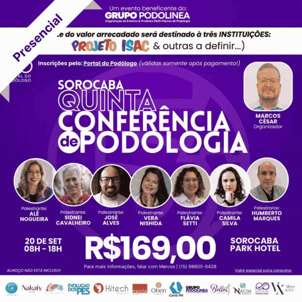 5ª Conferência de Podologia de Sorocaba 