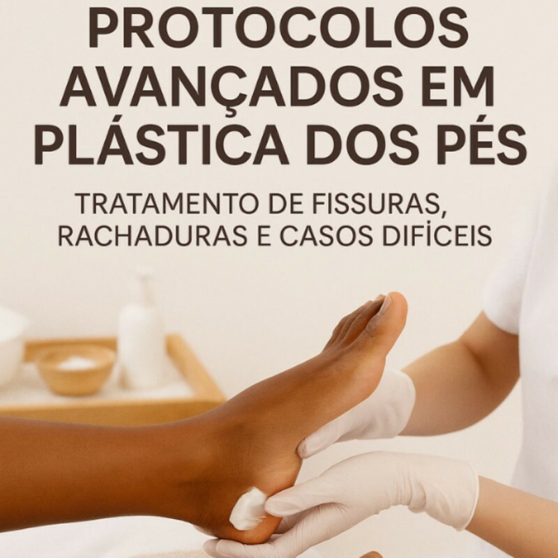 Protocolos Avançados em Plástica dos Pés - Tratamento de Fissuras, Rachaduras e Casos Difíceis Protocolos Avançados em Plástica dos Pés - Tratamento de Fissuras, Rachaduras e Casos Difíceis