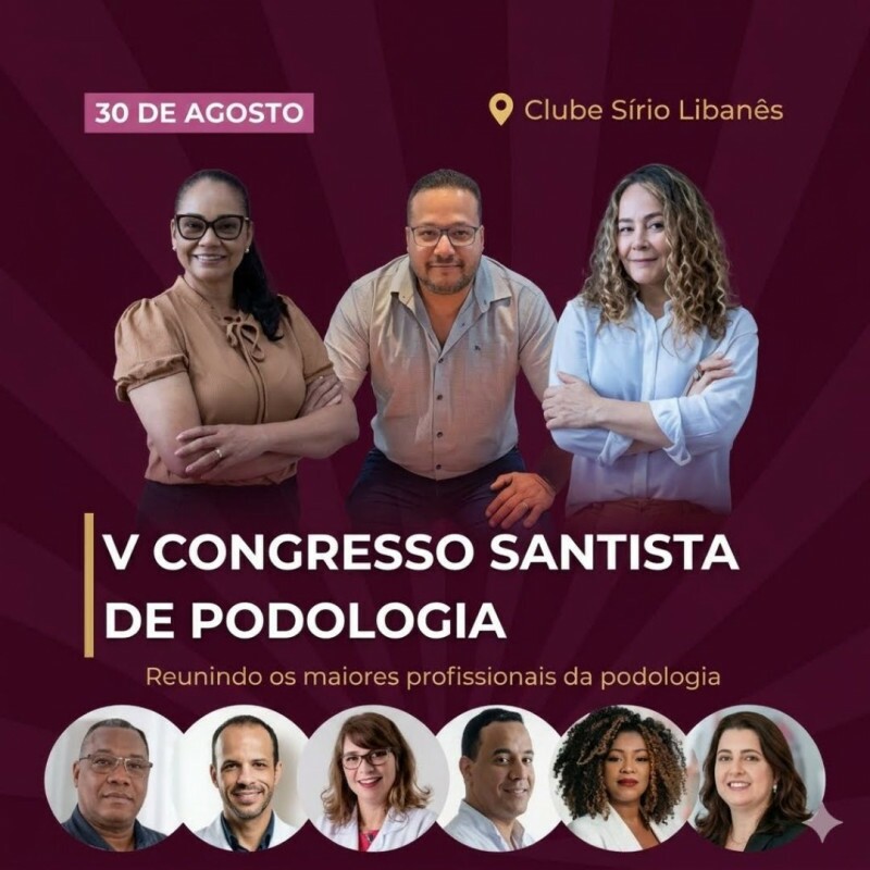 5º Congresso Internacional de Podologia de Santos 5º Congresso Internacional de Podologia de Santos