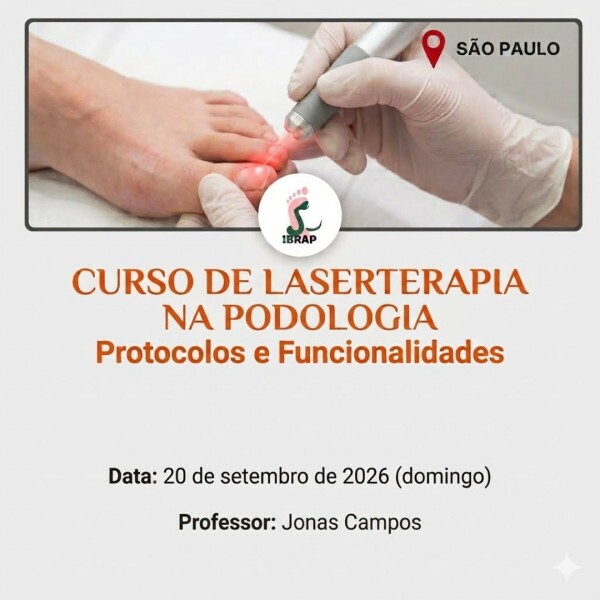 IBRAP - Laserterapia na Podologia com Jonas Campos IBRAP - Laserterapia na Podologia com Jonas Campos