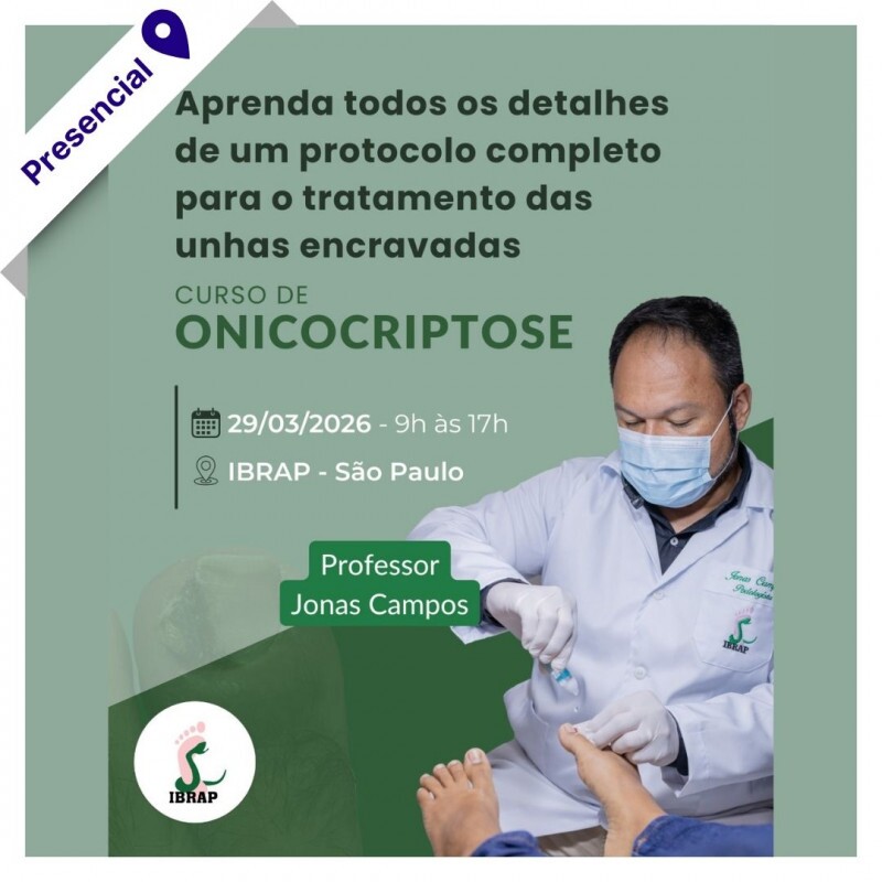 Curso Presencial - Onicocriptose Curso Presencial - Onicocriptose