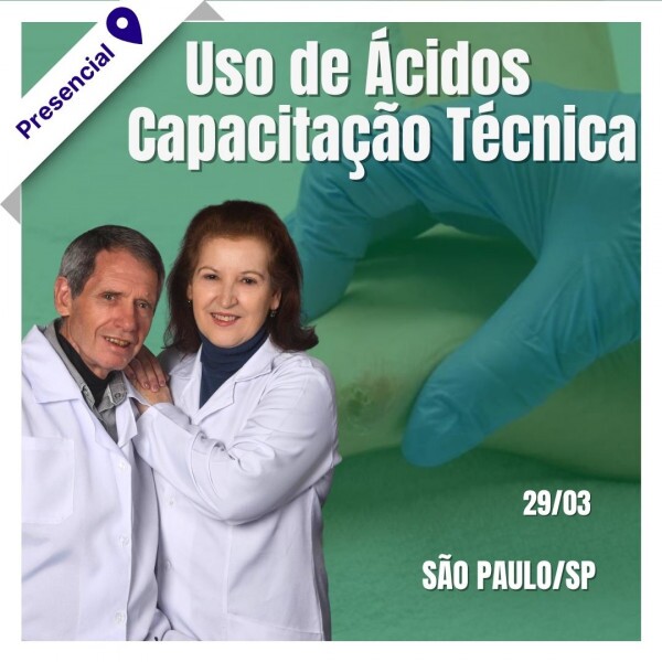 Curso Presencial - Uso de Ácidos na Podologia - Capacitação Técnica Curso Presencial - Uso de Ácidos na Podologia - Capacitação Técnica