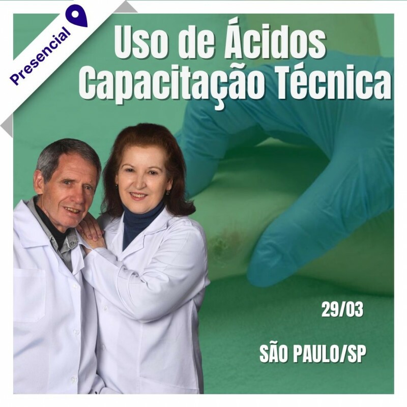 Curso Presencial - Uso de Ácidos na Podologia - Capacitação Técnica Curso Presencial - Uso de Ácidos na Podologia - Capacitação Técnica