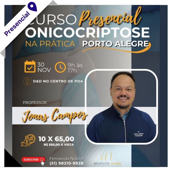 Curso Presencial - Onicocriptose