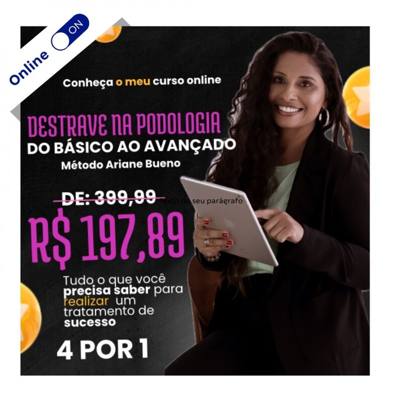 Curso de Podologia Online - DESTRAVE NA PODOLOGIA