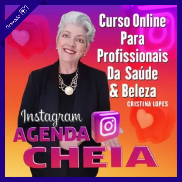 Instagram Agenda Cheia - Cristina Lopes