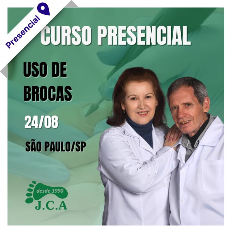 Curso de Podologia Presencial - Uso de Brocas na Prática