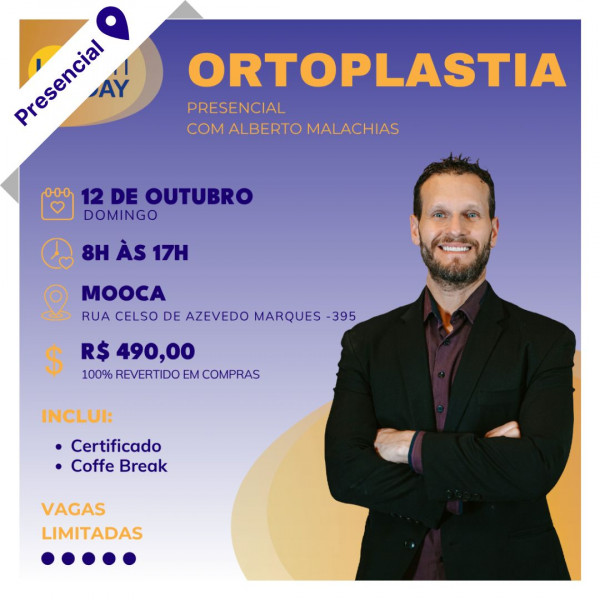 HMultiDay: Curso Presencial de Ortoplastia com Alberto Malachias