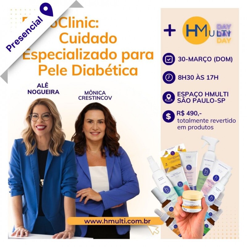 HMulti Day + PodoClinic: Cuidado Especializado para Pele Diabética com Alê Nogueira