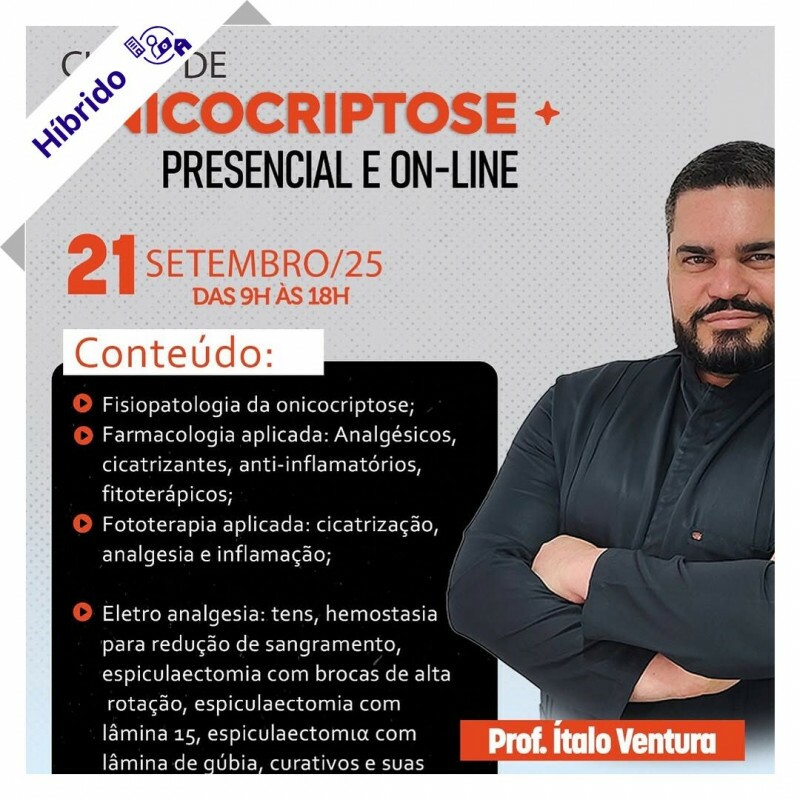 Curso de Podologia Híbrido - Onicocriptose com Italo Ventura
