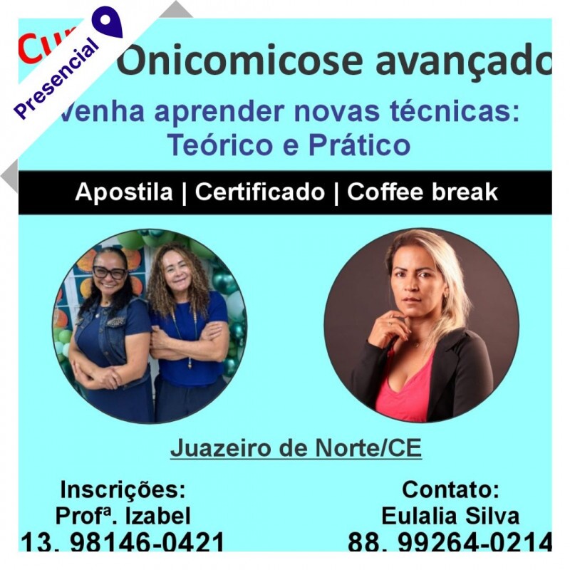 Curso de Podologia Presencial - Onicomicoses Avançado