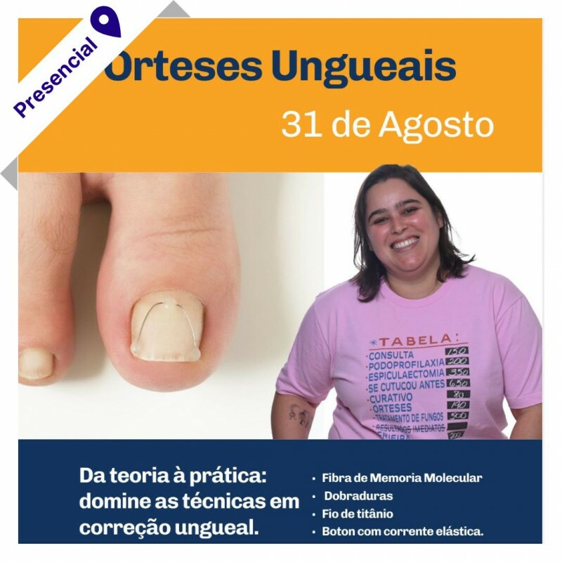 Curso Livre Presencial - Órteses Ungueais