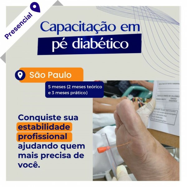 Curso de Capacitação Clínica em Pés Diabéticos com Jonas Campos