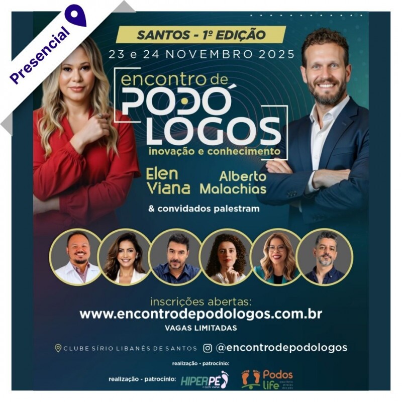 Encontro de Podólogos - 1° Edição em Santos Encontro de Podólogos - 1° Edição em Santos