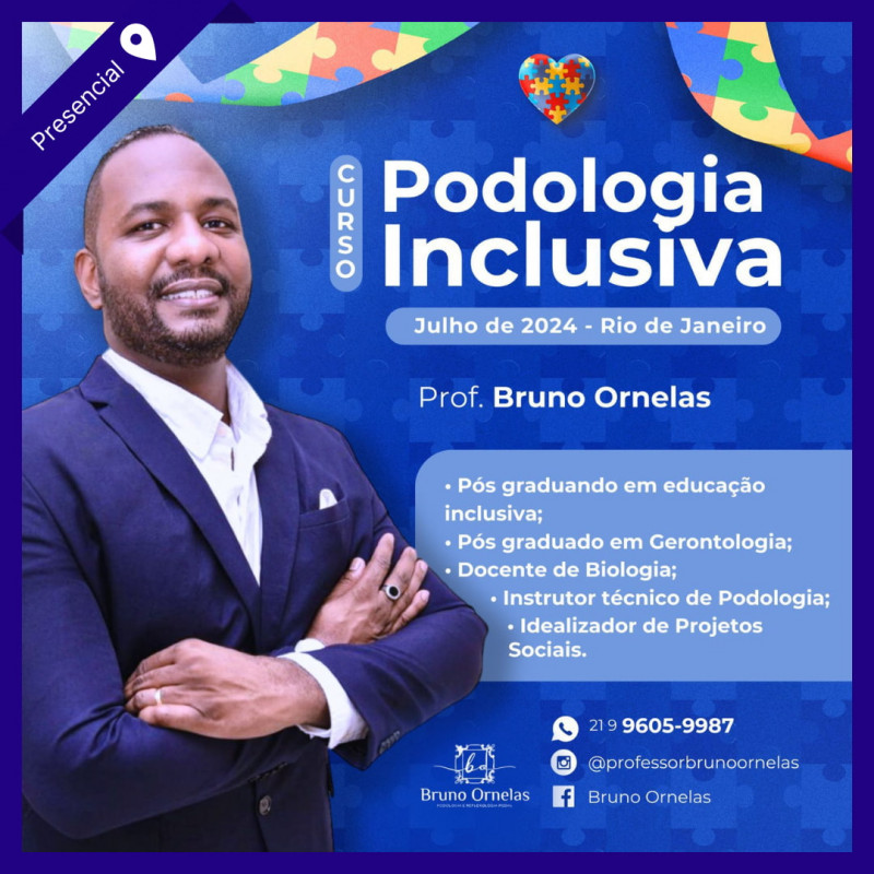 Podologia Inclusiva - Bruno Ornelas