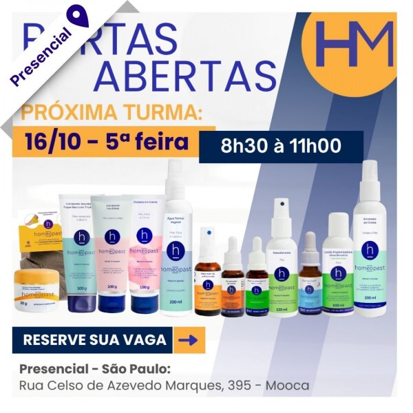 Curso Presencial -  Portas Aberta