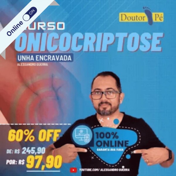 Curso de Podologia Online - Onicocriptose e Unha Encravada Curso de Podologia Online - Onicocriptose e Unha Encravada