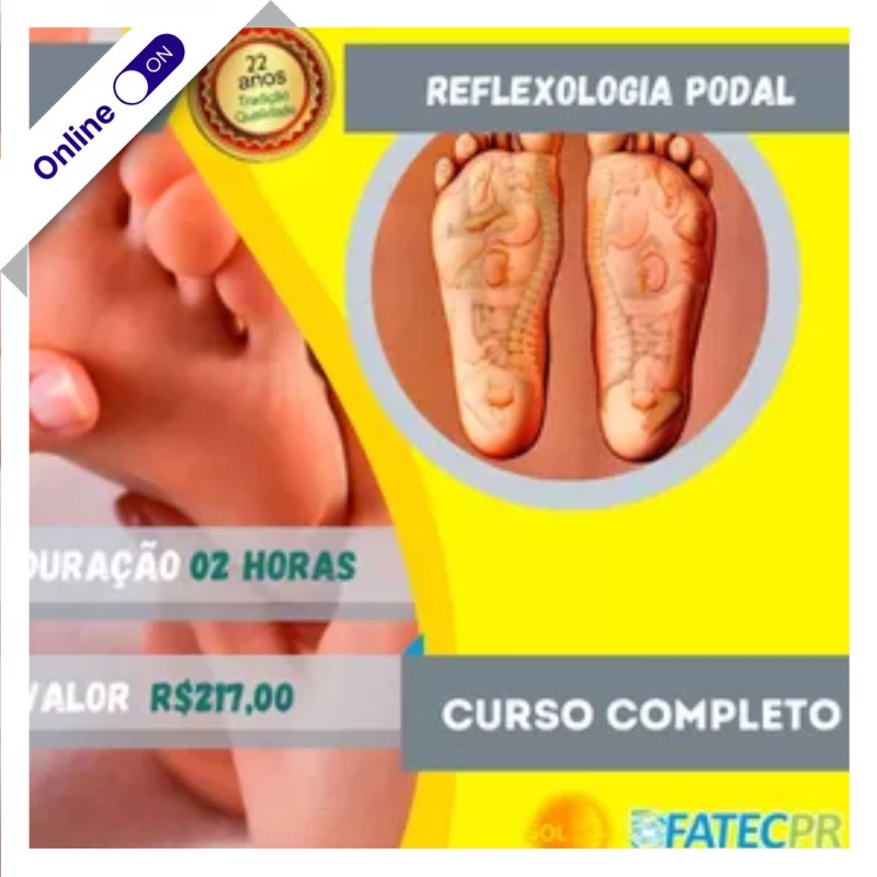 Curso de Podologia Online - Reflexologia Podal Chinesa MTC